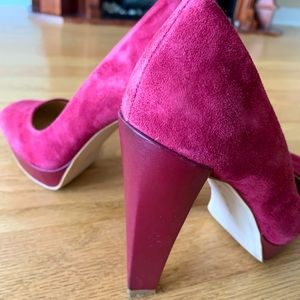 French connection line new shoes suede